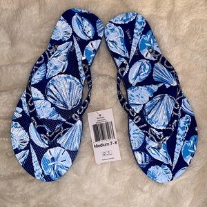 NWT Vera Bradley Flip Flops